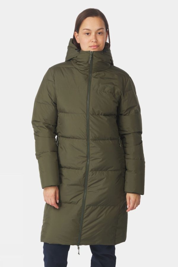 Ayacucho Womens Aarhus Recycled Long Down Jacket