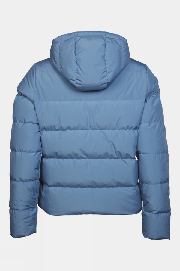 Ayacucho Womens Aarhus Recycled Cropped Hoody Down Jacket