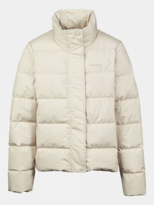 Ayacucho Womens Aarhus Recycled Cropped Button Down Jacket