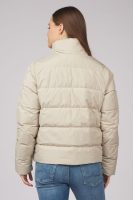 Ayacucho Womens Aarhus Recycled Cropped Button Down Jacket