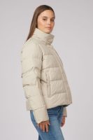 Ayacucho Womens Aarhus Recycled Cropped Button Down Jacket